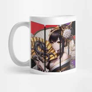 Geisha Dragon Lady Mug